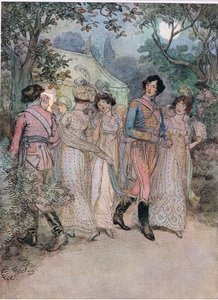 Il y a des allées et venues par cette ouverture, et aussi par les fentes de la toile. - Hugh Thomson